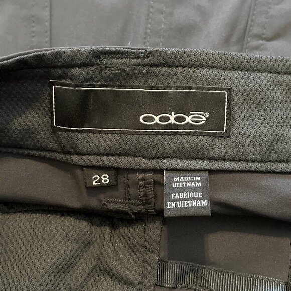 OOBE Lightweight Uniform Shorts SZ 28x9 Gray Cargo Elastic Waist Stretch OB4011 - Picture 7 of 8